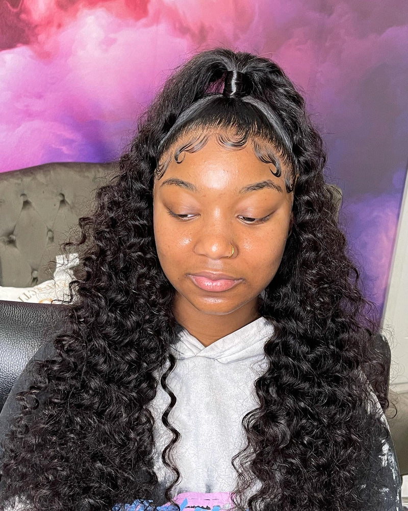 Deepwave Frontlace Wig